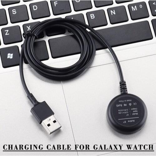 USB Charging Cable Charger Dock for Galaxy Watch 3/Active R500/2 Wristband Charger Adapter Faster Charging Transmission Speed