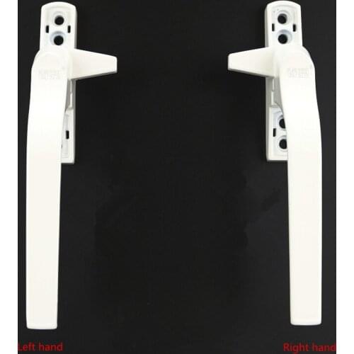 Thickened plastic steel door and window handle with lock For Double Glazing Aluminum alloy door handle window handle latch locks