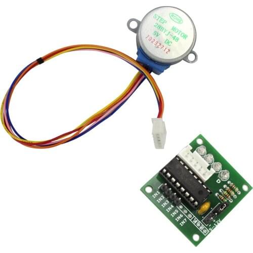 1 set 28BYJ-48 5V 4 Phase DC Gear Stepper Motor + ULN2003 Driver Board for Arduino DIY Kit Smart Electronics Draw Wall Painting