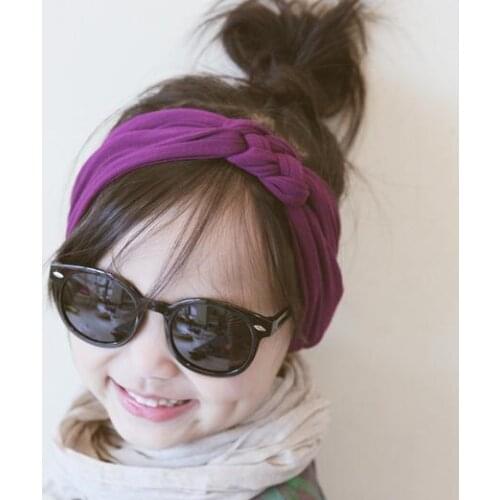 120pcs/lot 2015 new coming twist little girl headband headware