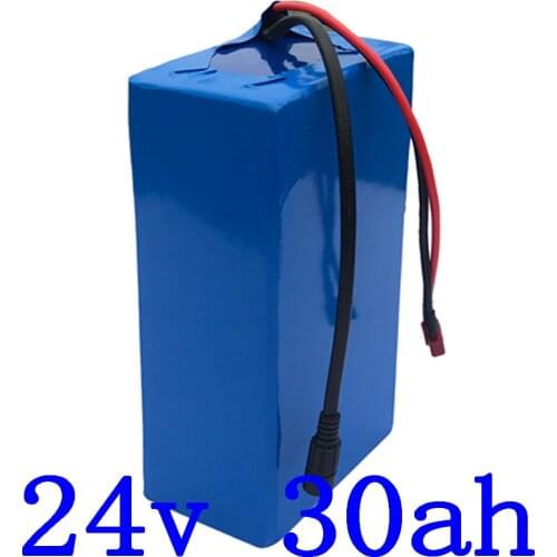 24V 30AH Electric Bike Li-ion Battery Pack 24V 30AH 500W Electric Bicycle Battery 24V electric scooter battery with 3A charger