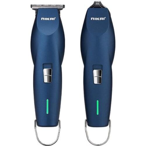 Cordless electric hair trimmer rechargeable hair clipper haircut machine beard trimmer hair cutter oil head white engraving