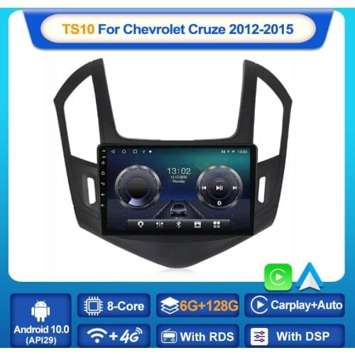MEKEDE 6G+128G Android 10 RDS For Chevrolet Cruze 2012 2013 1014 2015 Car Radio Multimedia Video Player Navigation GPS 2 din dvd