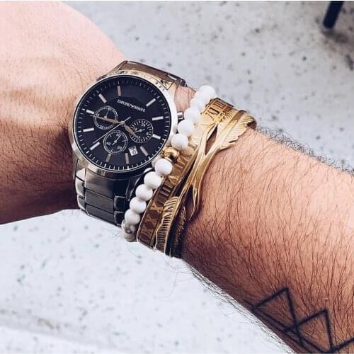 Natural Stone Bracelet White Beads Men Bileklik Jewelry Bracelets For Women Pulseras mens jewellery Mens Braclets Handmade 2019