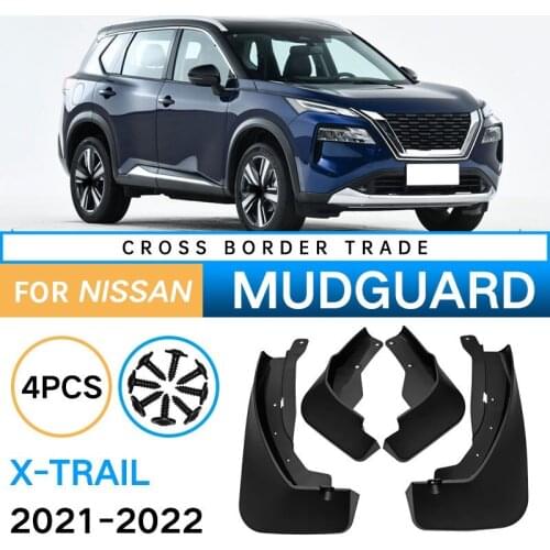 Mud Flaps for Nissan X-Trail 2022 Xtrail Mudguard Fender Mud Flap Guard Splash Mudguards Car Accessories Auto Styling