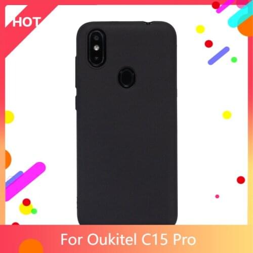 C15 Pro Case Matte Soft Silicone TPU Back Cover For Oukitel C15 Pro Phone Case Slim shockproof