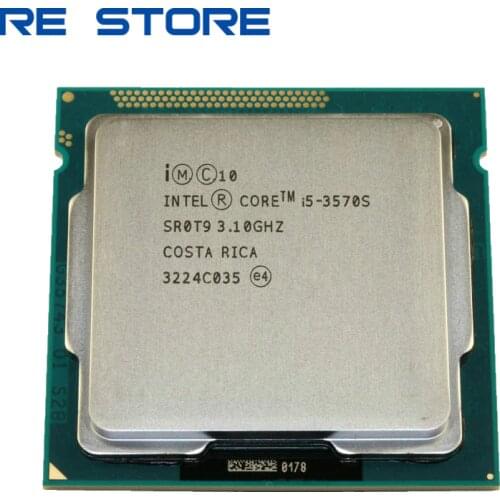Used Intel Core i5 3570S 3.1GHz Quad-Core CPU Processor 6M 65W LGA 1155