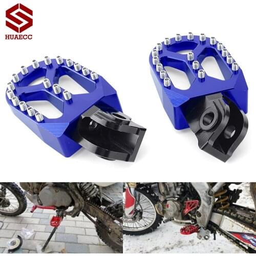 CNC Motorcycle Foot Pegs Rests Footrest Footpeg Pedals for Husqvarna TC65 TC85 TC125 TC250 TE150 TE250 TE300 FC250 FC450 FS450
