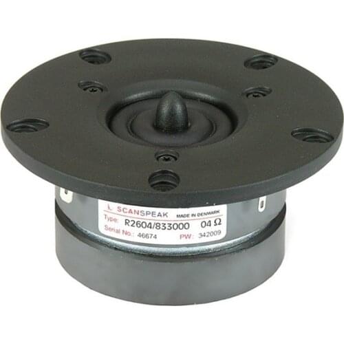 HF-222 HiFi Speakers 1 Inch 26 mm Ring Radiator tweeter unit /R2604833000/ 4 ohm 92dB