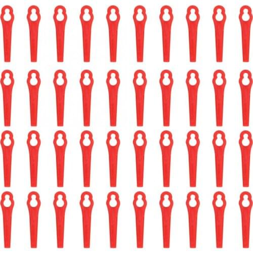 40pcs Plastic Blade Set Replacement Blade for Cordless Grass Trimmer Strimmer