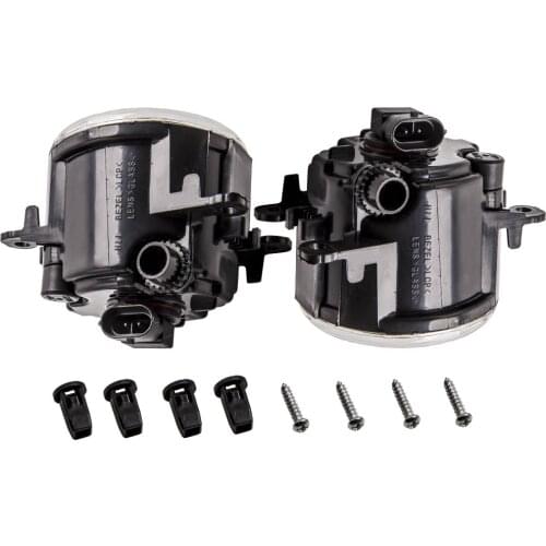 2Pcs 1209177 Front Fog Light lamp kit For Renault Megane II 2002-2009 Saloon