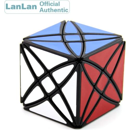 LanLan Star Magic Cube Irregular Cubo Magico Professional Neo Speed Puzzle Antistress Educational Toys For Children
