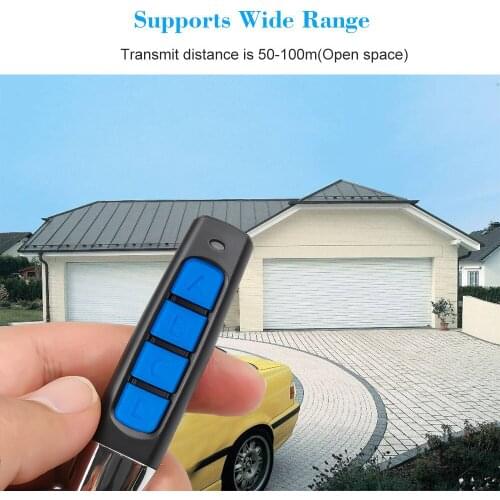 Mini Remote Control 433.92mhz 433mhz Copy Code Remote 4 Channel Electric Cloning Gate Garage Door Auto Keychain 433.92mhz