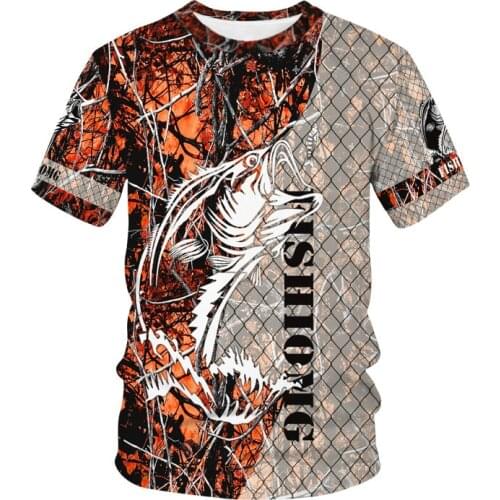 Men and Women 3DT Printed Short Sleeve T-shirt Big Fish Shirt T-shirt Hip Hop T-shirt Fashion Casual Style S-6XL New 2021