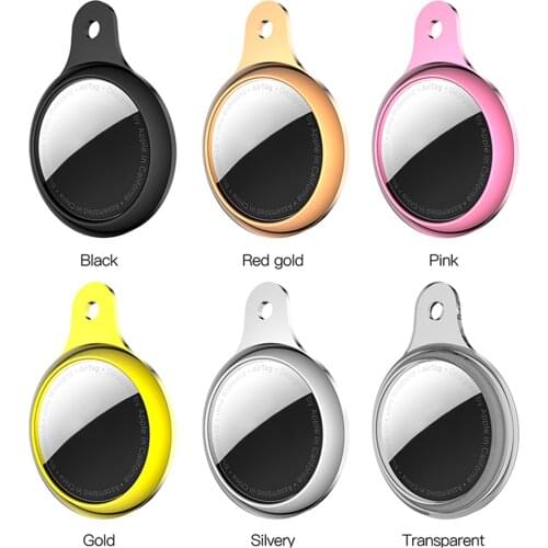 TPU Soft Case Protective Skin Sleeve Cover For Airtags Key Finder Protective Case Anti-scratch Ultra Thin 2021 New Release