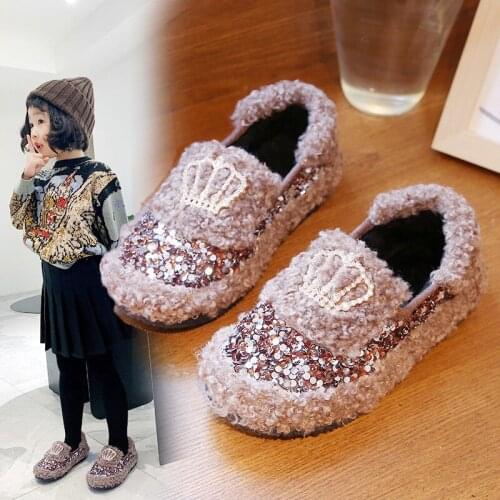 Girls Hair Shoes Children Warm Princess Shoes Baby Cotton Shoes Baby Girl Boots Boy Shoes Toddler Boots Girl Toddler Boy Boots