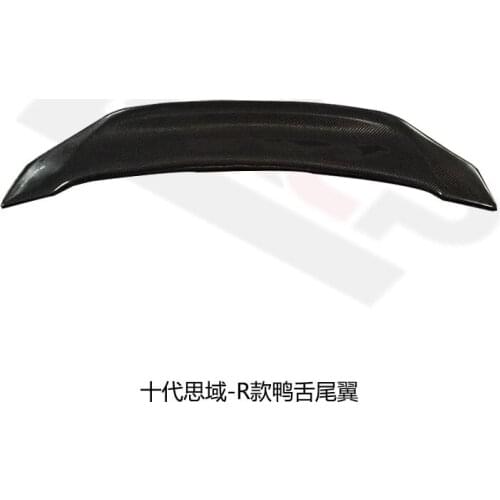 Suitable For Tenth Generation of Civic . New Honda Refits Carbon Fiber and the Automobile Tail
