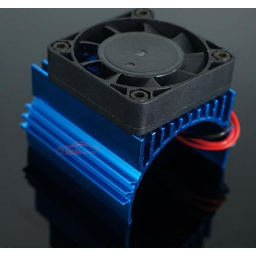 RC Car Parts 4074 4274 1515 Motor Universal Heat sink Motor Cooling Fan Radiator Plus Fan Heatsink set 40*42mm