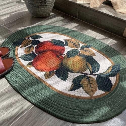 Hand-woven Floor Mats, Printed Carpet Floor Mats, Door Mats, Bathroom Floor Mats, Kitchen and Bathroom Door Absorbent Pads
