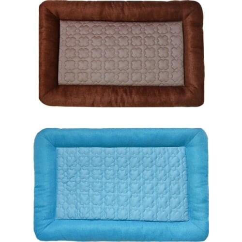 Soft Pet Bed Cushion for Small Medium Large Cats/Dogs No Electricity Comfortable Mat Summer Litter Washable Pet Pad