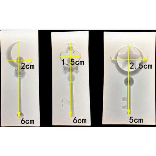 UV Resin Jewelry Liquid Silicone Mold Cartoon Girl Sailor Moon Resin Molds For DIY Intersperse Decorate Making Molds