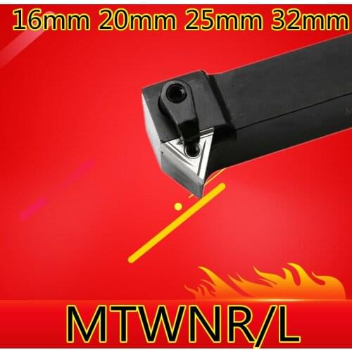 Angle 60 MTWNR1616H16 MTWNR2020K16 MTWNR2525M16 MTWNL1616H16 MTWNL2020K16 MTWNL2525M16 MTWNL the Right/Left CNC Turning tools