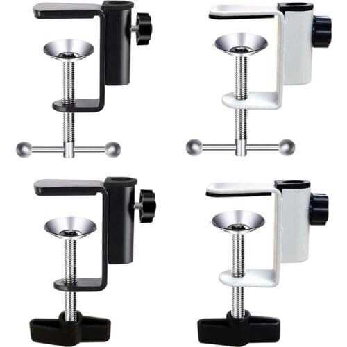 Universal Bracket Clamp Accessories DIY Fixed Metal Clip Light Mount Fittings Screw Camera Holder for Broadcast Micropho