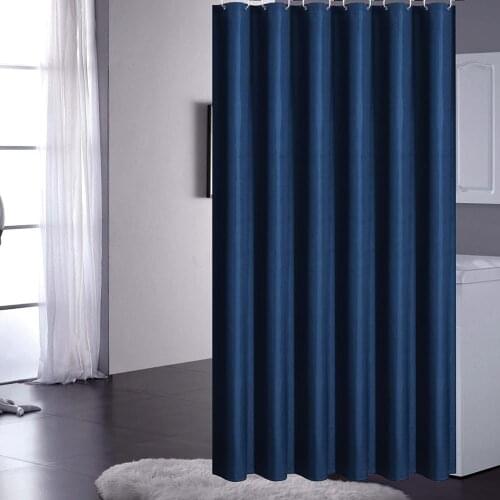 Shower Curtain Waterproof Fabric Shower Curtains Bath Curtain Bathroom Curtain with 12 Hooks Thick Polyester Decorative Curtain