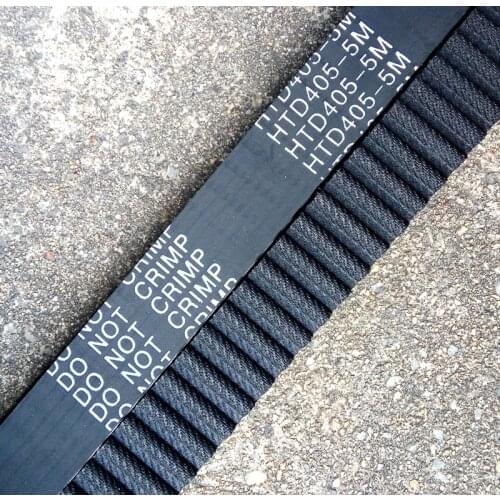 5 piece/pack HTD5M timing belt 405-5M-20 Teeth 81 Length 405mm Width 20mm rubber closed-loop 405 HTD 5M S5M Pulley high quality