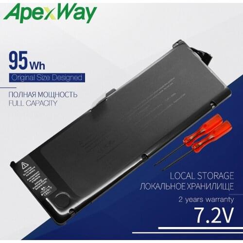 7.4V 95Wh Laptop Battery A1309 For Apple MacBook Pro 17" A1297(2009 Version) MC226 MC226J/A