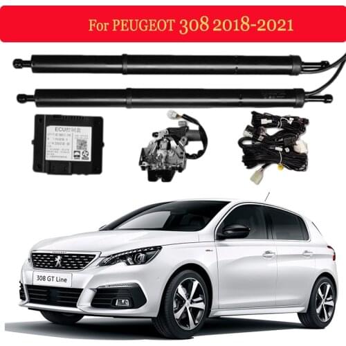 Car Electric Tail Gate Lift For PEUGEOT 308 (2018+) Auto Rear Door Control Tailgate Automatic Trunk Opener With Foot Sensor