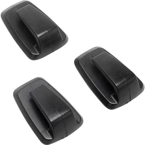 Car-styling 3Pcs/lot Bag Hook Hanger Holder Organizer Car Hanger accessories Plastic Clips Fasteners Black