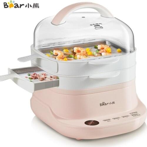 Bear 220V Rice Noodle Machine Household Small Mini Breakfast Machine Multi-function Electric Steamer Rice Noodle Steamer