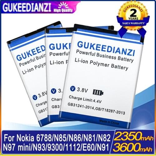 BL-6F Battery For Nokia 6788 N78 N79 N95 6788 Bateria N81 N82 N93 N73 N85 N86 N87 N97 miniBL-5C BL-5B BP-6M BL-4D BP-6MT BL-5K