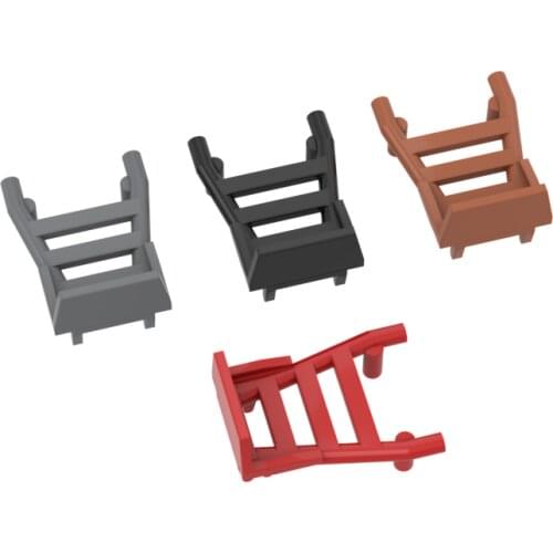 BuildMOC 2495 3X2.2X4 Mini appliance trolley frame For Building Blocks Parts DIY Construction Creati