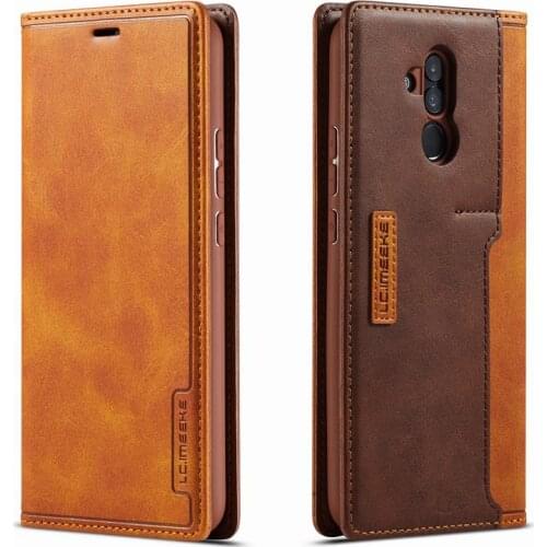 Leather Cover For Huawei Mate 20 Lite Case Flip Wallet Magnetic Cover For Huawei Mate 20 Pro Case Luxury Vintage With Stand Capa