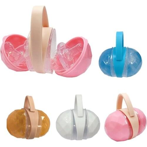 Baby Pacifier Box PP Plastic Soother Container Holder Box Travel Storage Case