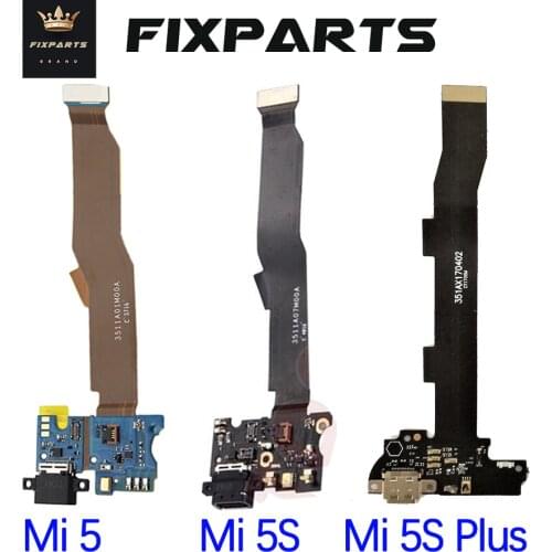 For Mi5 MI 5S Plus 5X Charging Port Flex Cable Replacement Parts USB Dock Charger Flex Cable For Xiaomi Mi5 Mi5S Plus