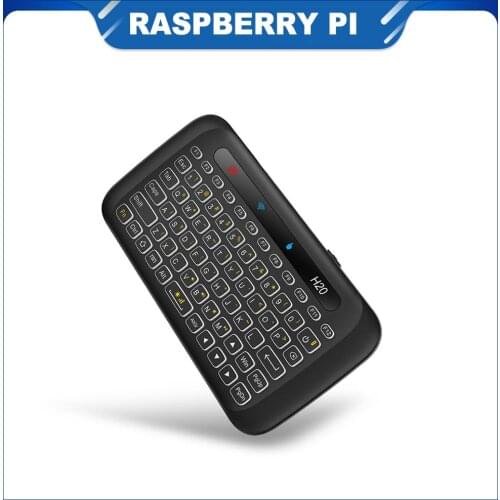 ITINIT R80 Raspberry Pi 4 B touch double-sided mini wireless keyboard Full screen touchpad 3 staged adjustable backlight