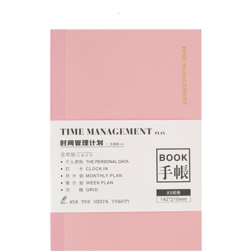 Fromthenon Undated Diary Weekly Monthly Planner Notebook Refil Grid Diary Journal Daily A5A6 School Supplies Stationery Store