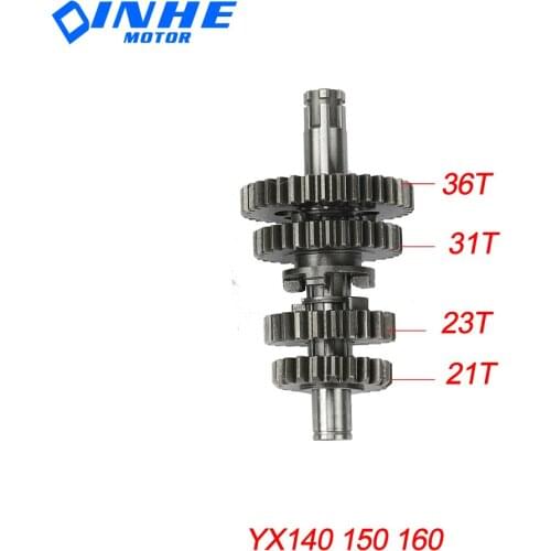 Motorcycle Counter Shaft Kit For YX140 YX150 YX160 YinXiang 150cc 160cc Engine Dirt Pit Bike KAYO BSE SSR Apollo SDG