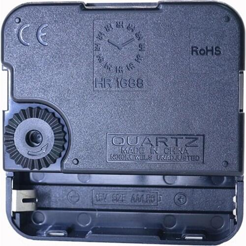 Quartz Wall Clock Movement Replacement DIY Repair Parts with 2