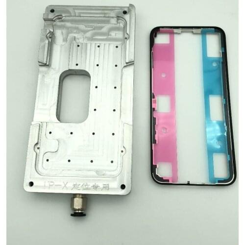 Hot selling position mold For Phone X LCD touch screen OCA glass panel digitized Adsorption positioning laminating repair
