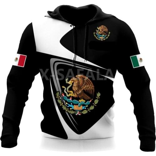 Mexican Aztec Warrior 3D Print XS-7XL Hoodie Man Women Harajuku Outwear Zipper Pullover Sweatshirt Casual Unisex-1