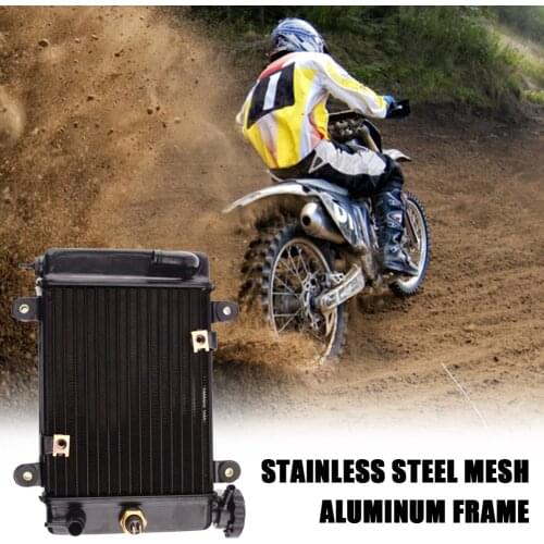 Motorcycle Radiator Cooler Cooling Water Tank Motorcycle Accessories for Moto Quad 4x4 ATV UTV Dirt Bike Parts 150cc 200cc 250cc