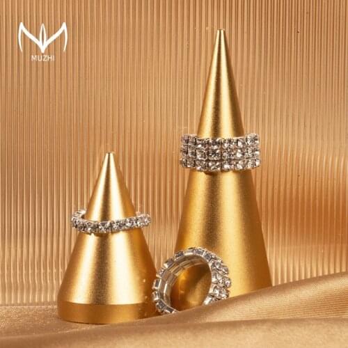 MUZHI Women's Silver Rings