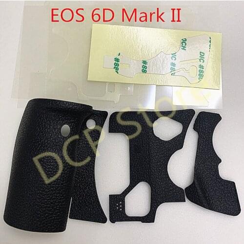 New Original 6D Mark II 6D2 Body Rubber A Sets of 3 pcs Grip Rubber Front Cover Rubber Back Cover Rubber With Adhesive tape