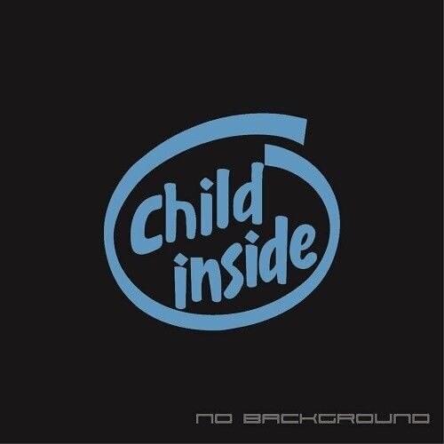 For 2Pcs/Pair Child inside Decal intel Sticker Euro Racing JCW mod illest JDM Pair Car Styling*IT16122709485