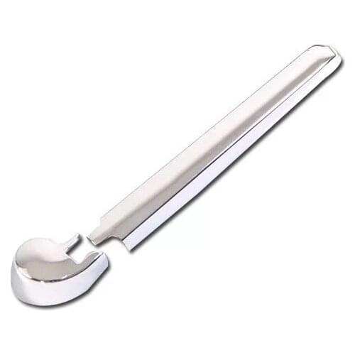 RIGHTPARTS Chrome Car Styling Rear Window Wiper Decoration Strips Cover Trim Chrome ABS Strip For Audi Q5 09-16 Auto Accessories