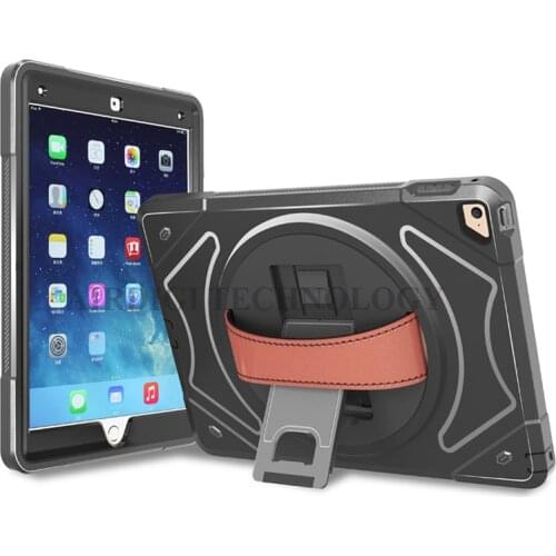 RUKWAACH For iPad AIR / iPad 5 Case Rugged Heavy Duty Shockproof Hybrid Rubber Rugged Hard Protective Skin Cover Case